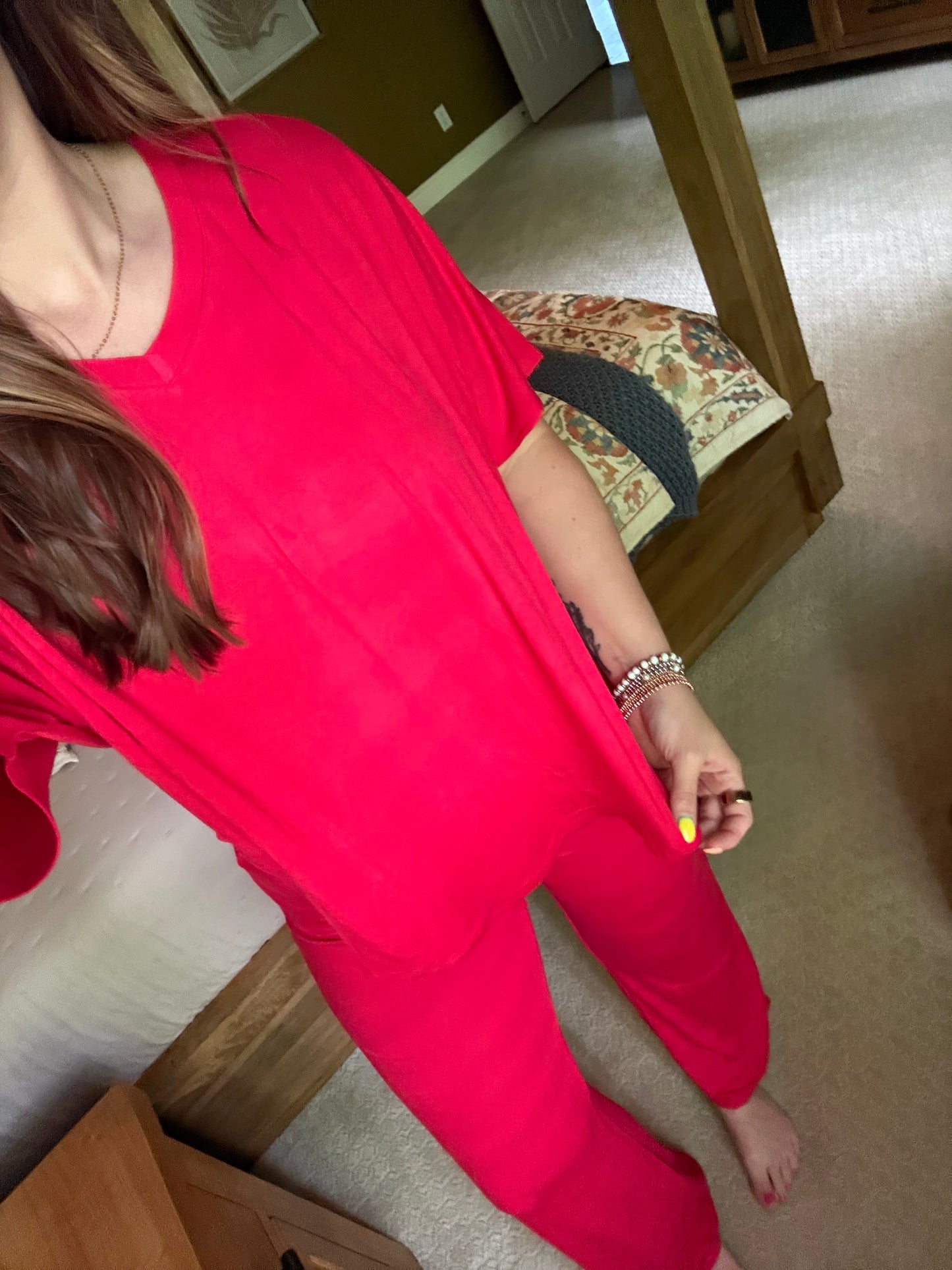 Lounge Set | Red