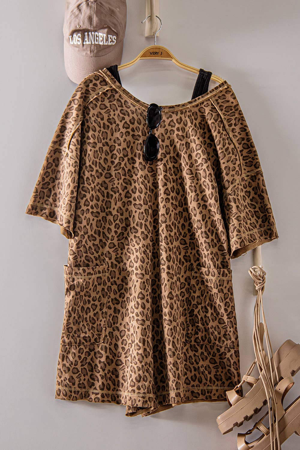 Leopard Romper
