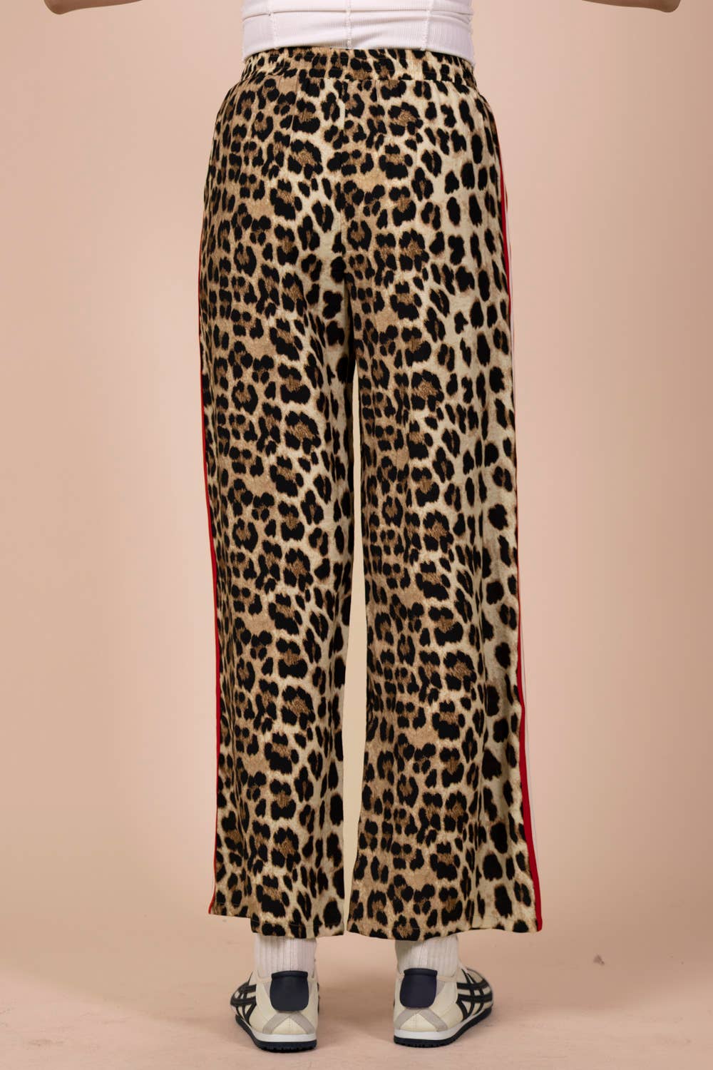 Leopard Wide Leg Pants