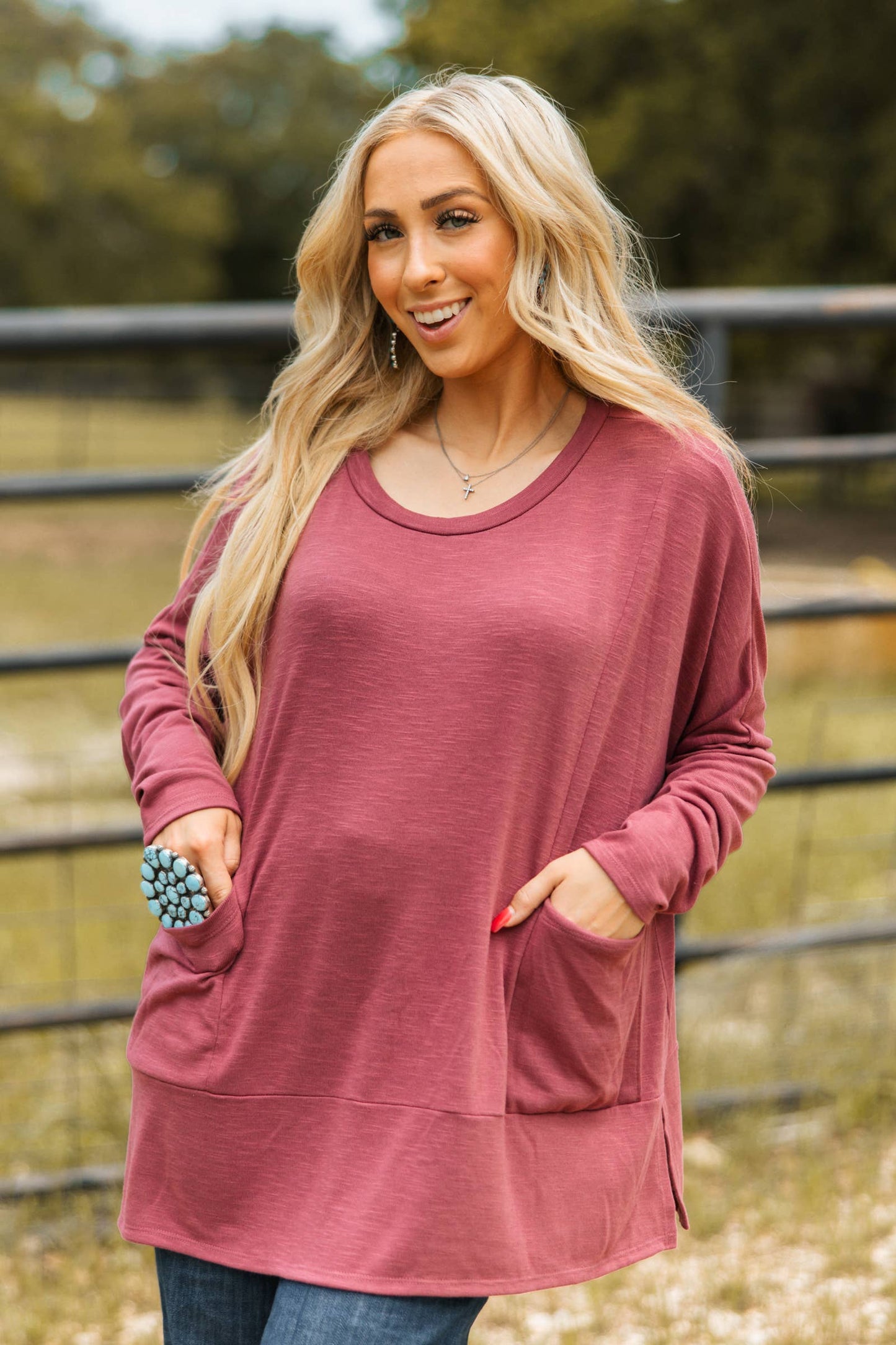 Casual Cotton Long Sleeve Top