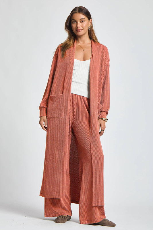 Cardigan + Pants 2 Piece Set