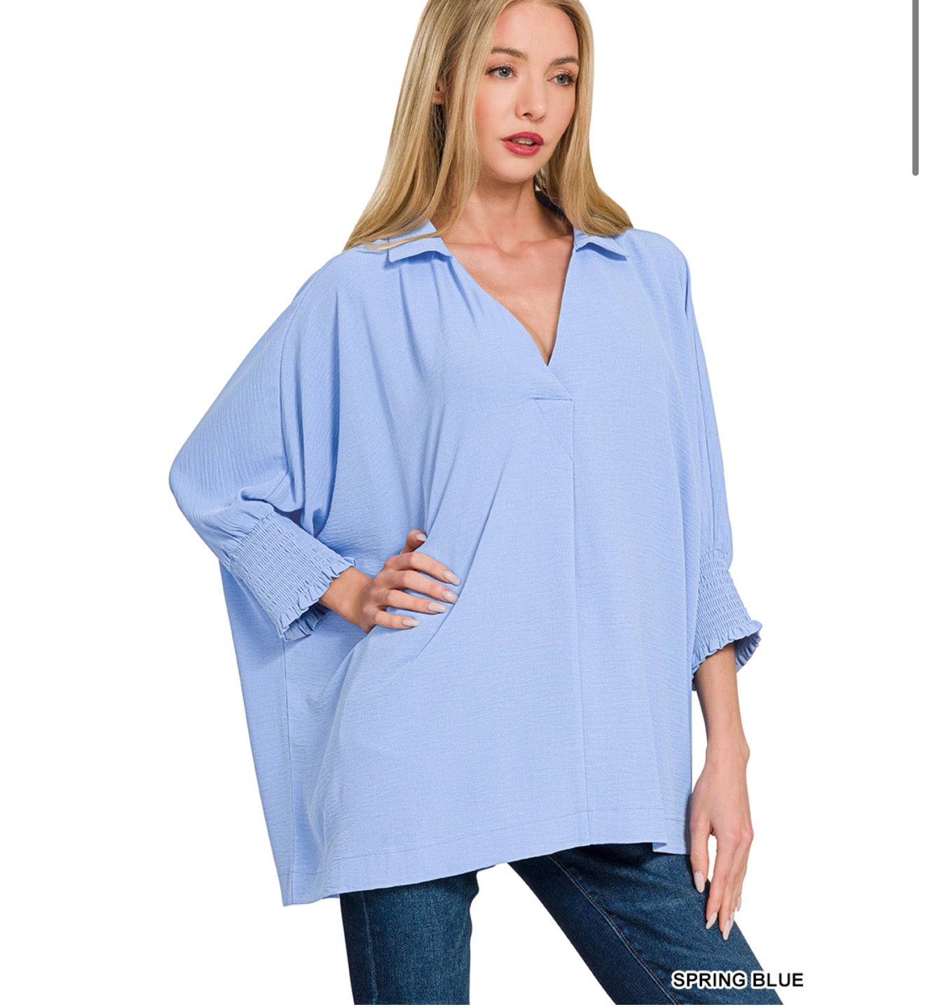Work Top | Spring Blue