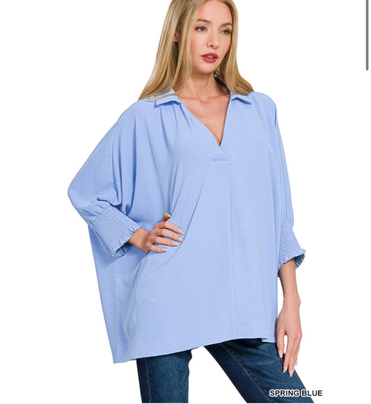 Work Top | Spring Blue