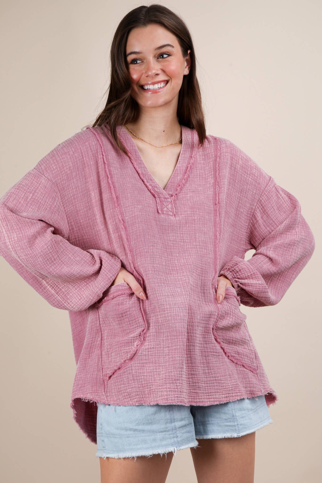 Gauze Top | curvy