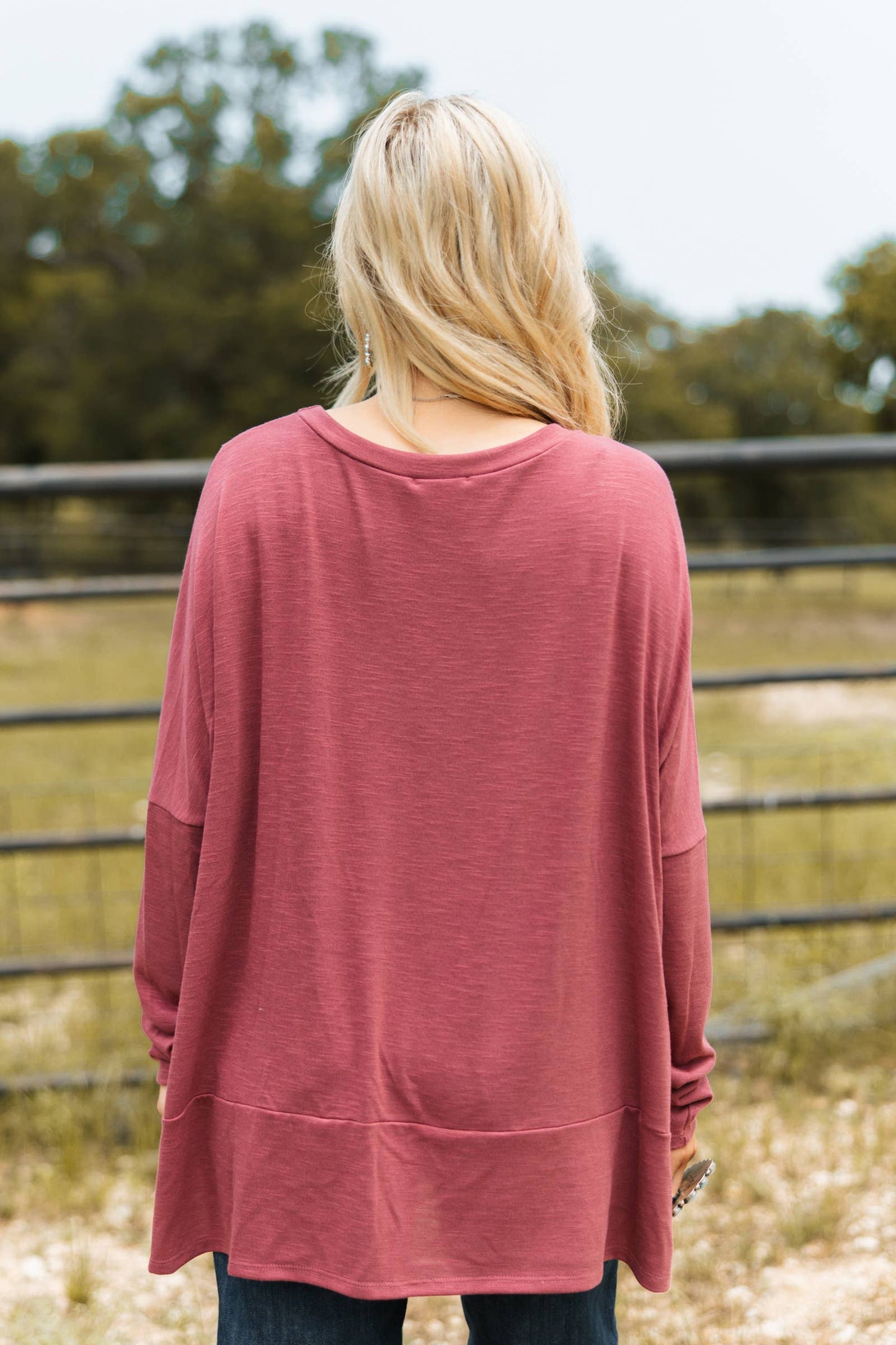 Casual Cotton Long Sleeve Top