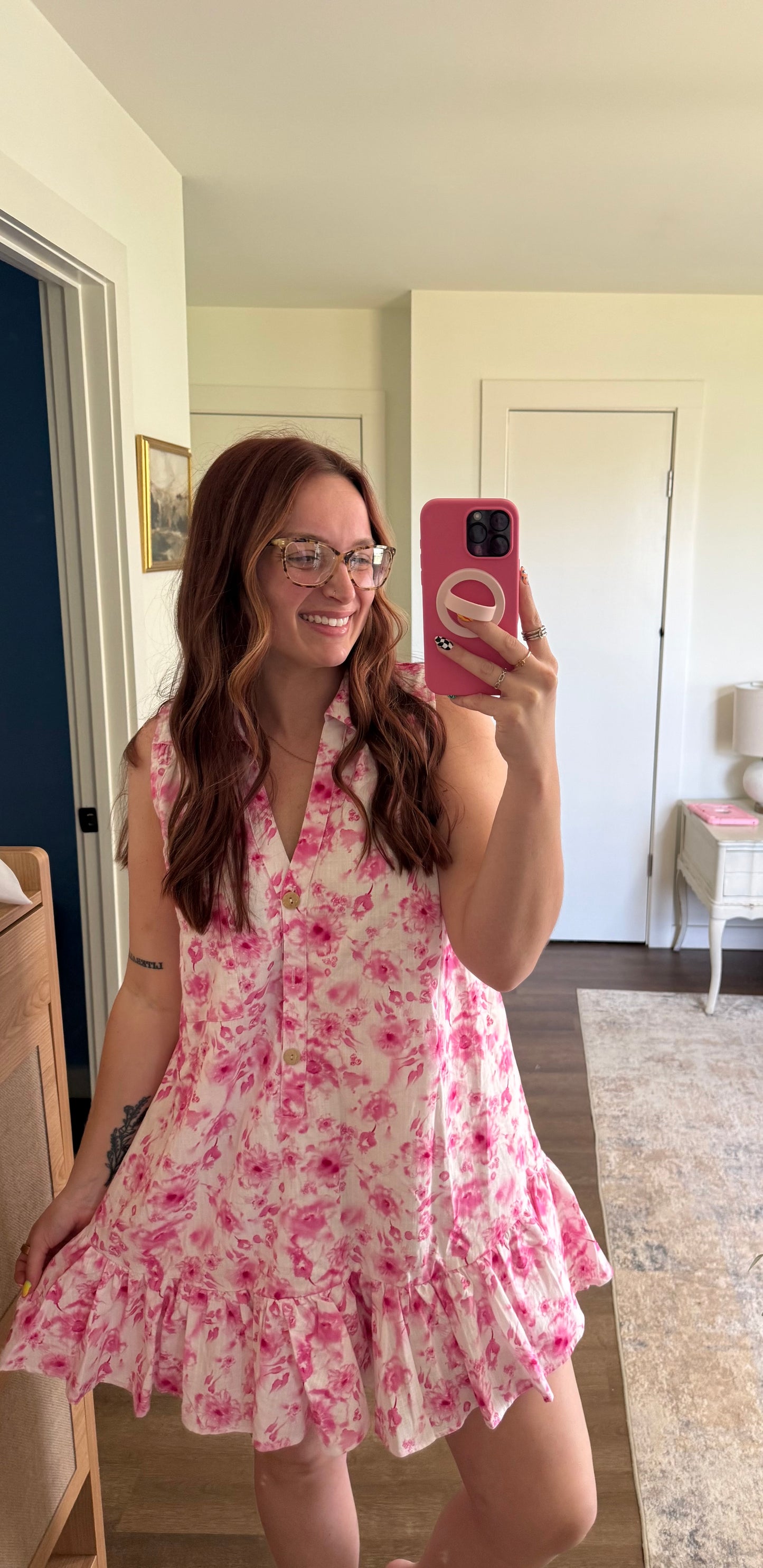 Floral Mini Dress