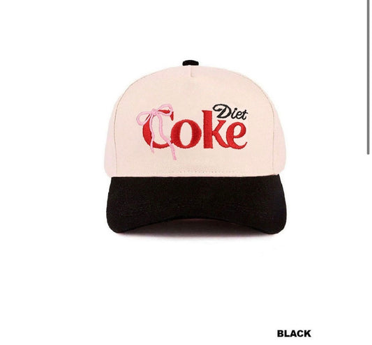 Diet Coke Bow Hat