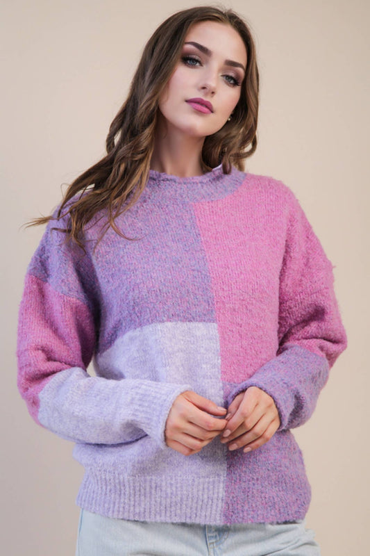 Color Block Sweater