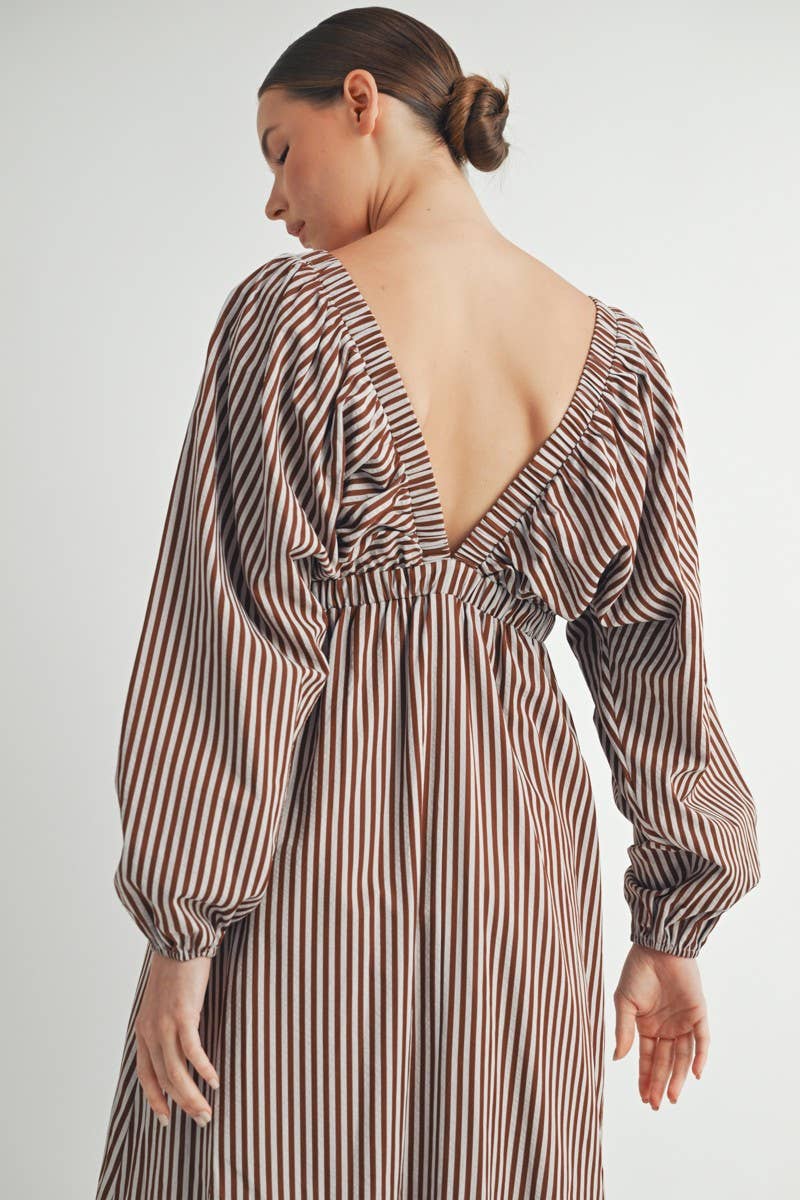 Striped Maxi Dress