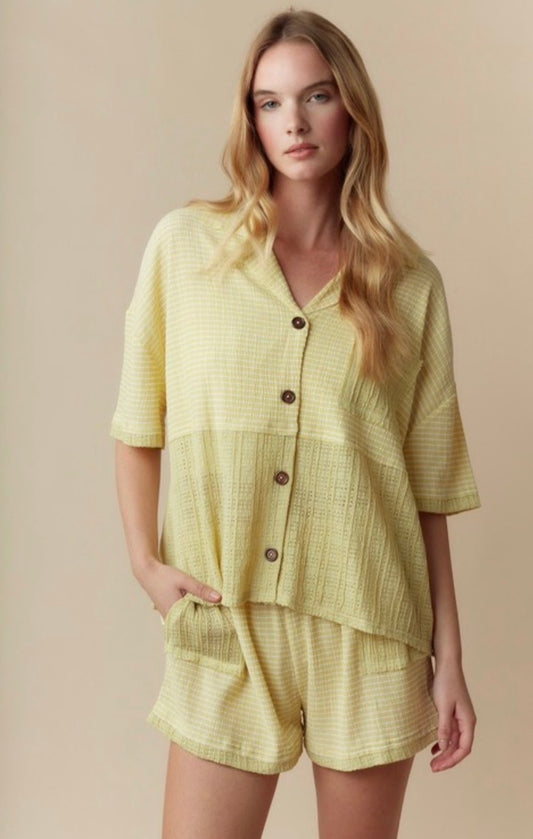 Lime Short Set