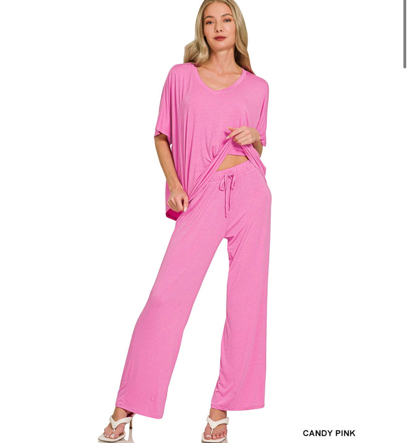 Lounge Set | Candy Pink