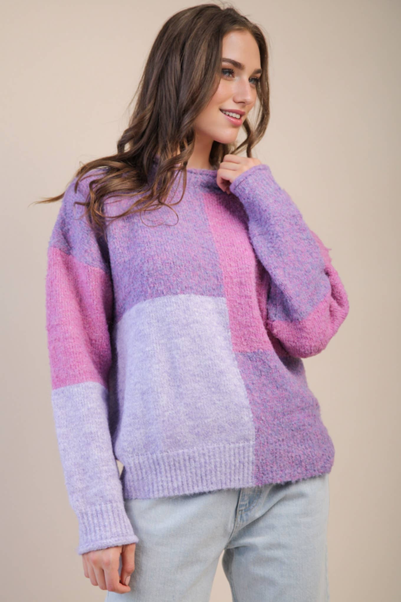 Color Block Sweater