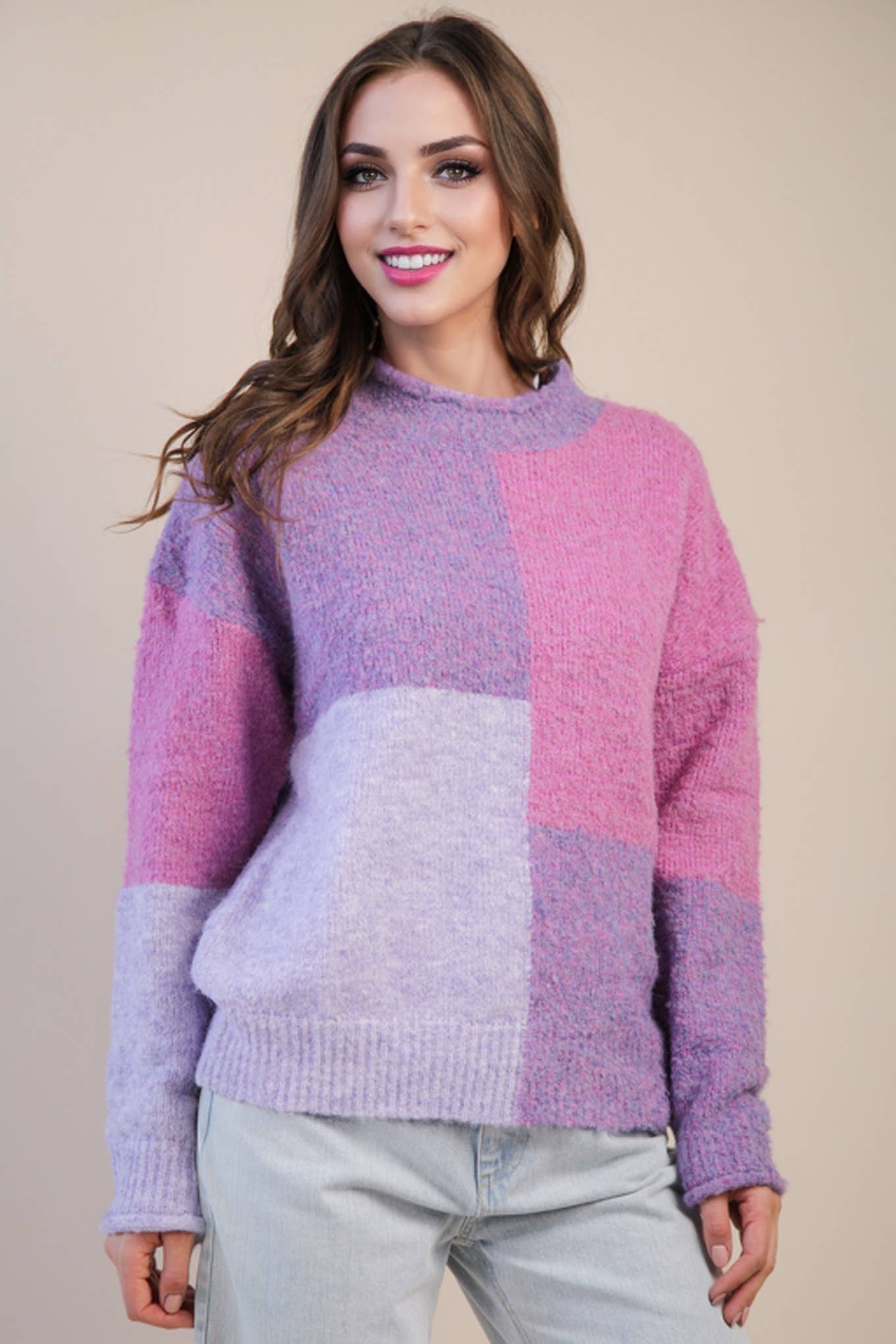 Color Block Sweater
