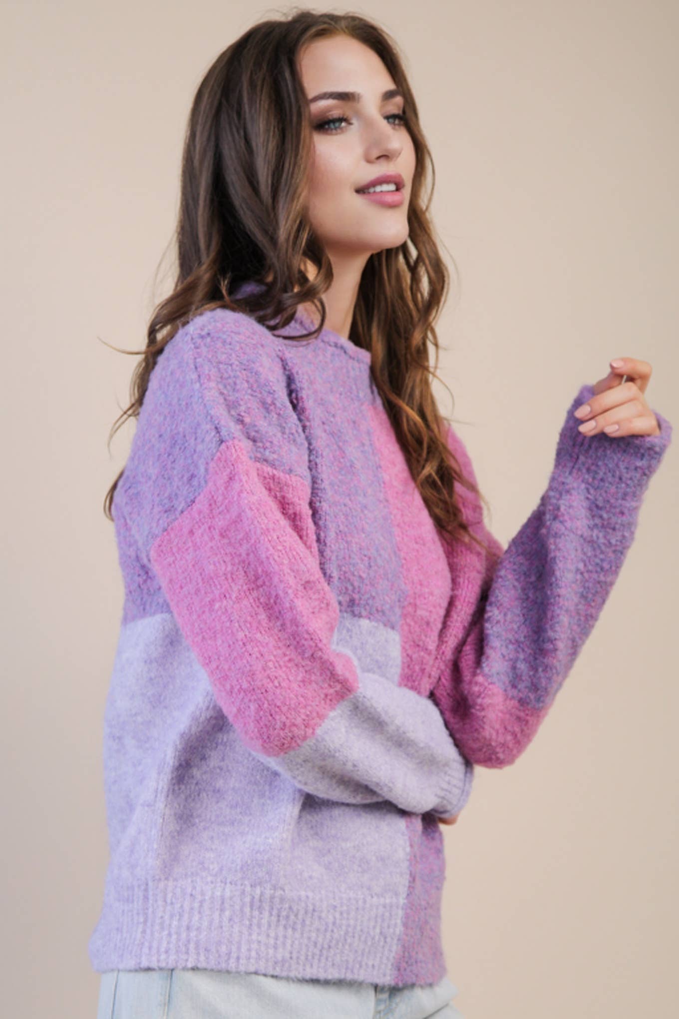 Color Block Sweater